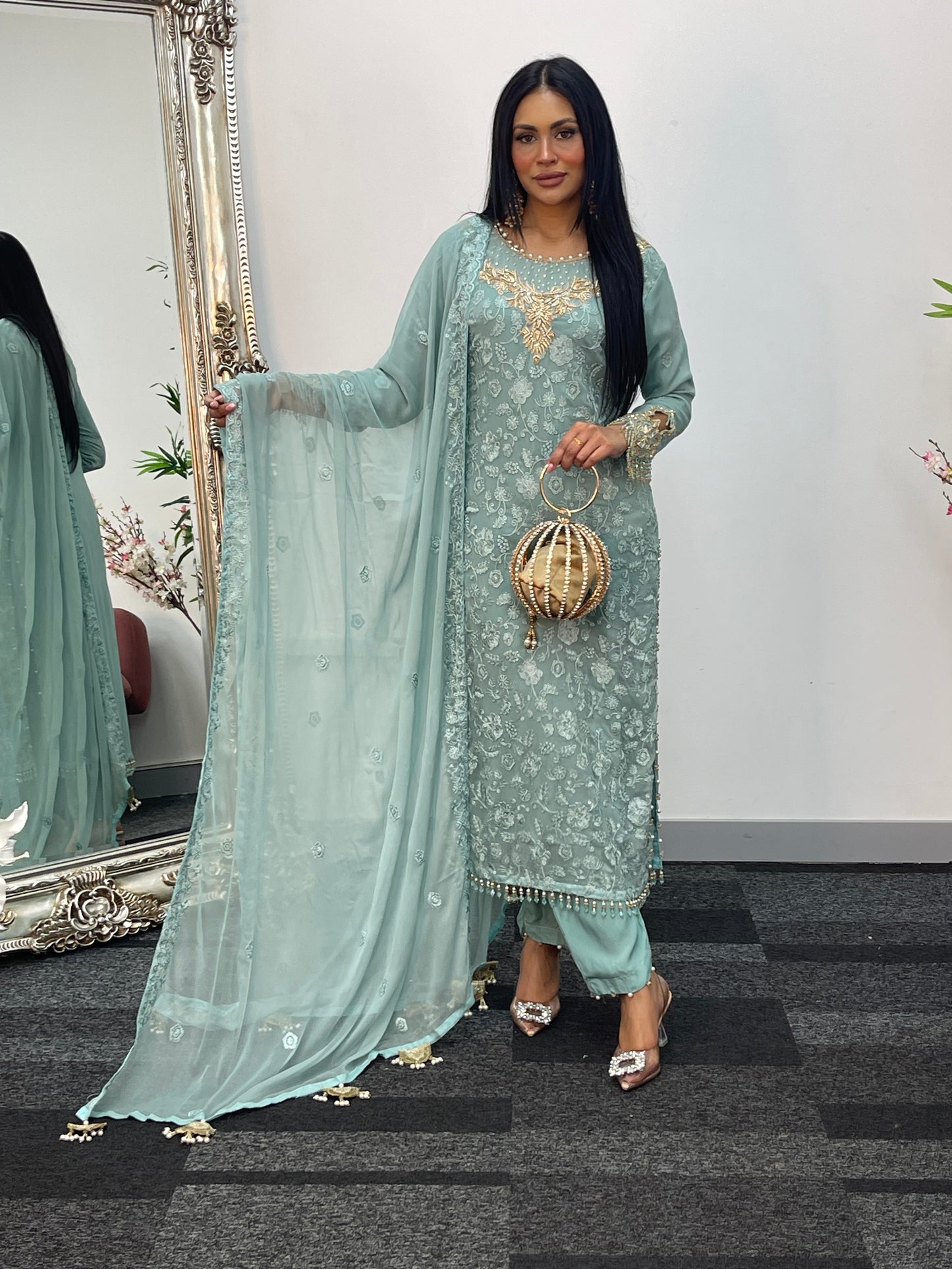 Fana - powder blue - H