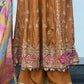 Faiza - Maria B Inspired Embroidered - Burnt Orange - K