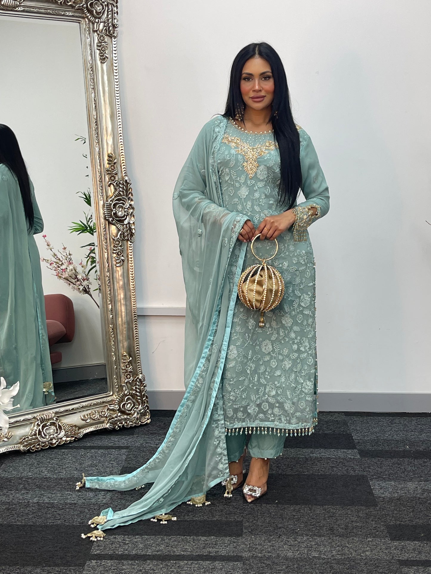 Fana - powder blue - H