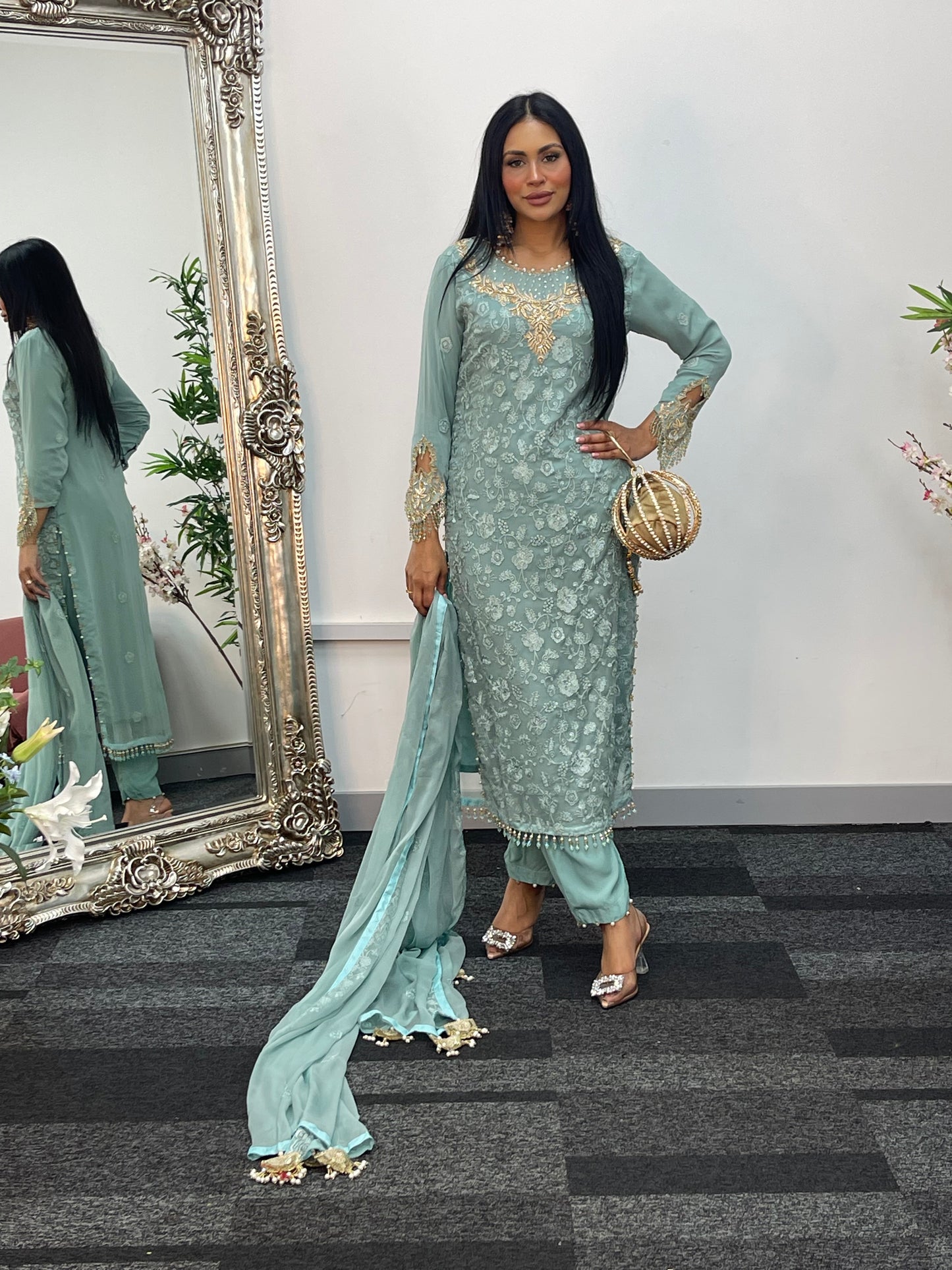 Fana - powder blue - H