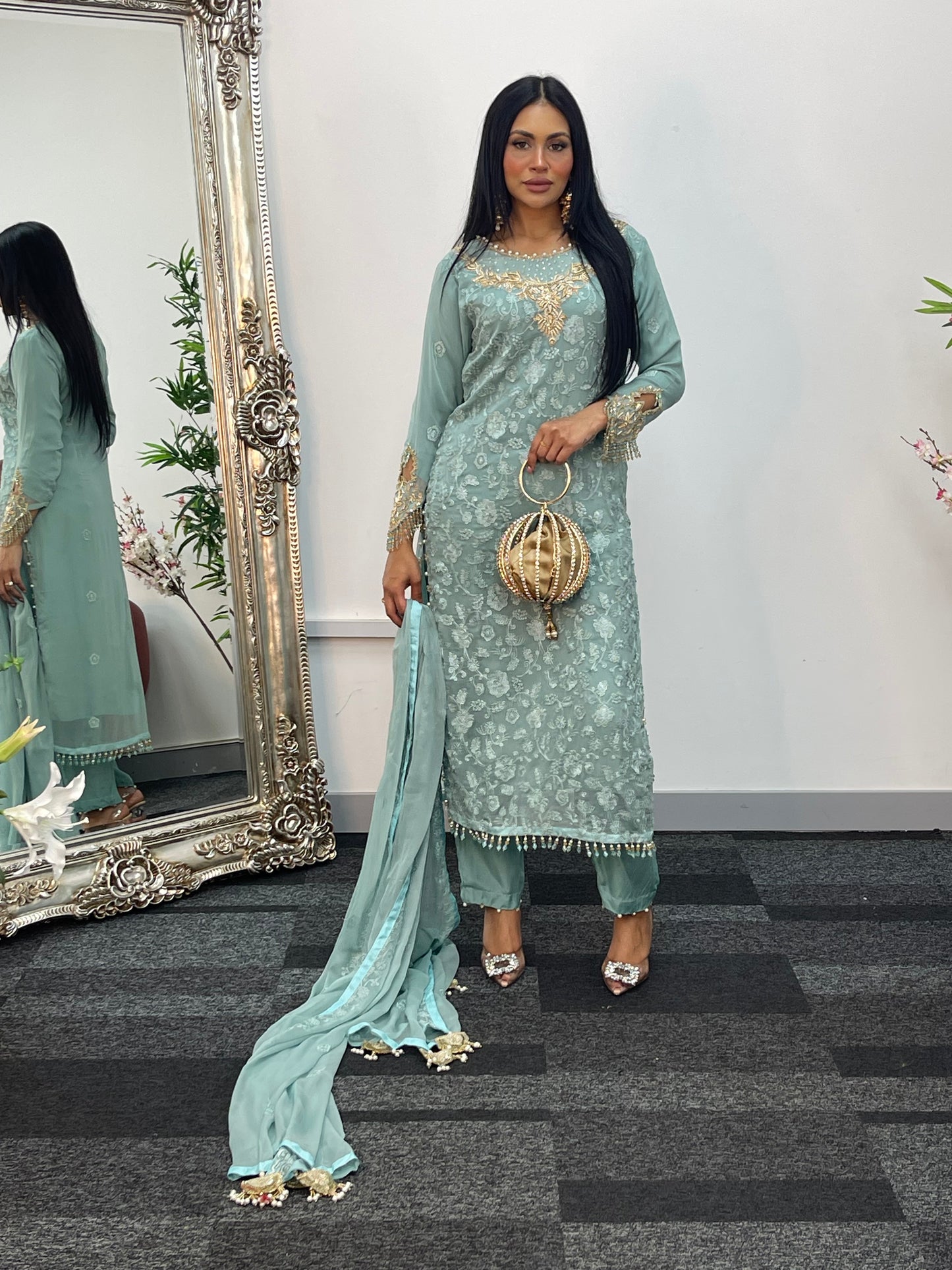 Fana - powder blue - H