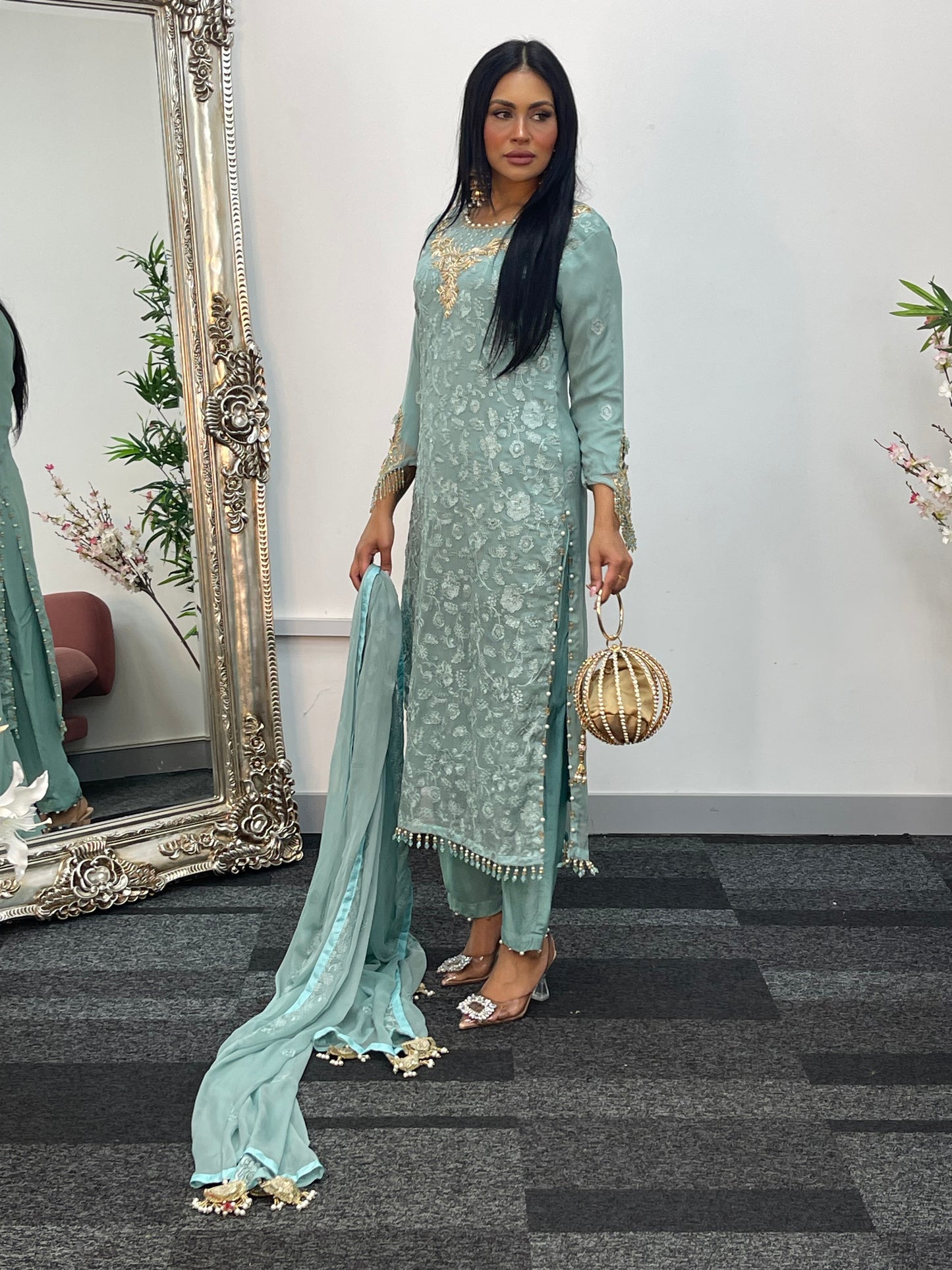 Fana - powder blue - H