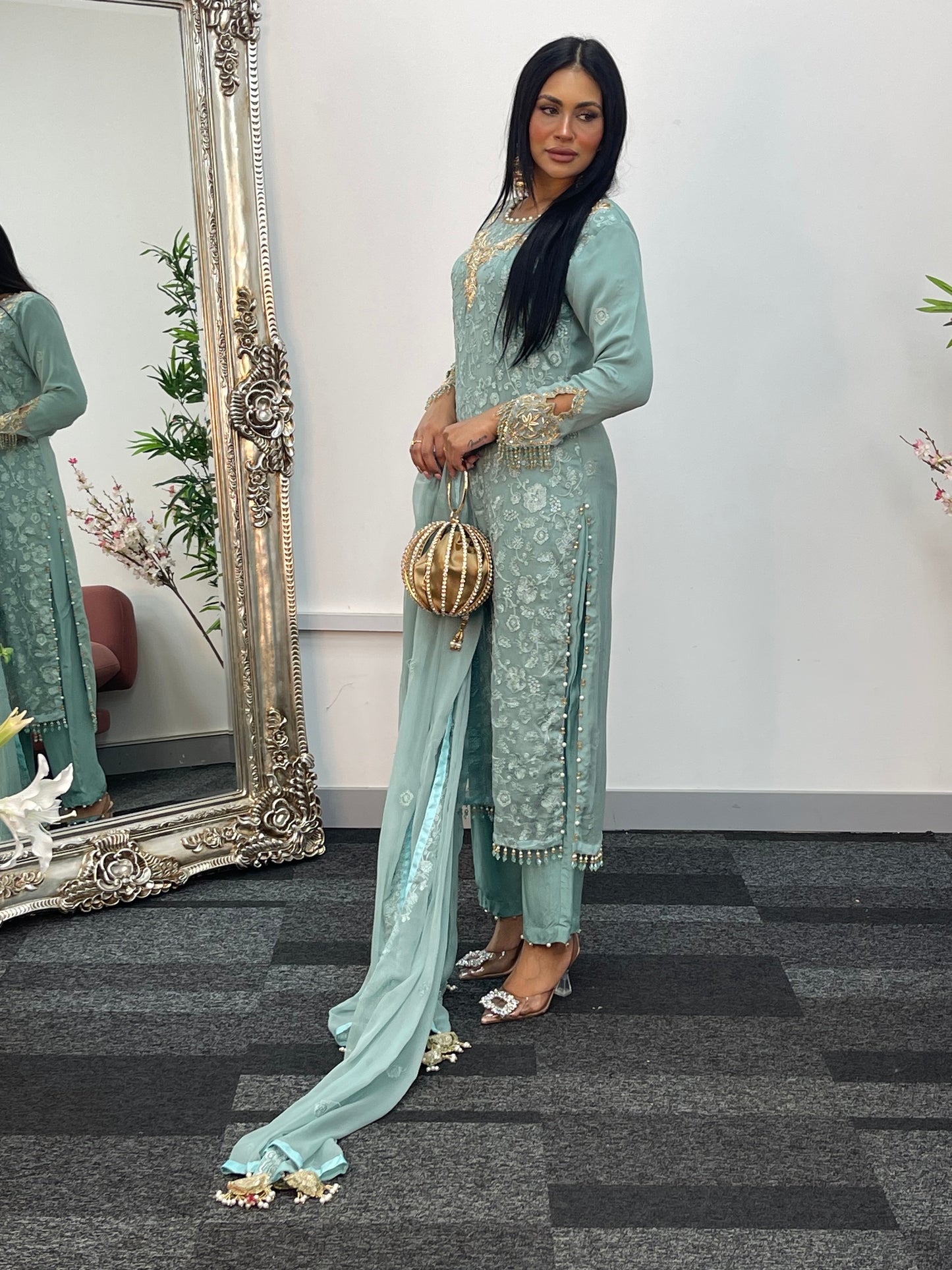 Fana - powder blue - H