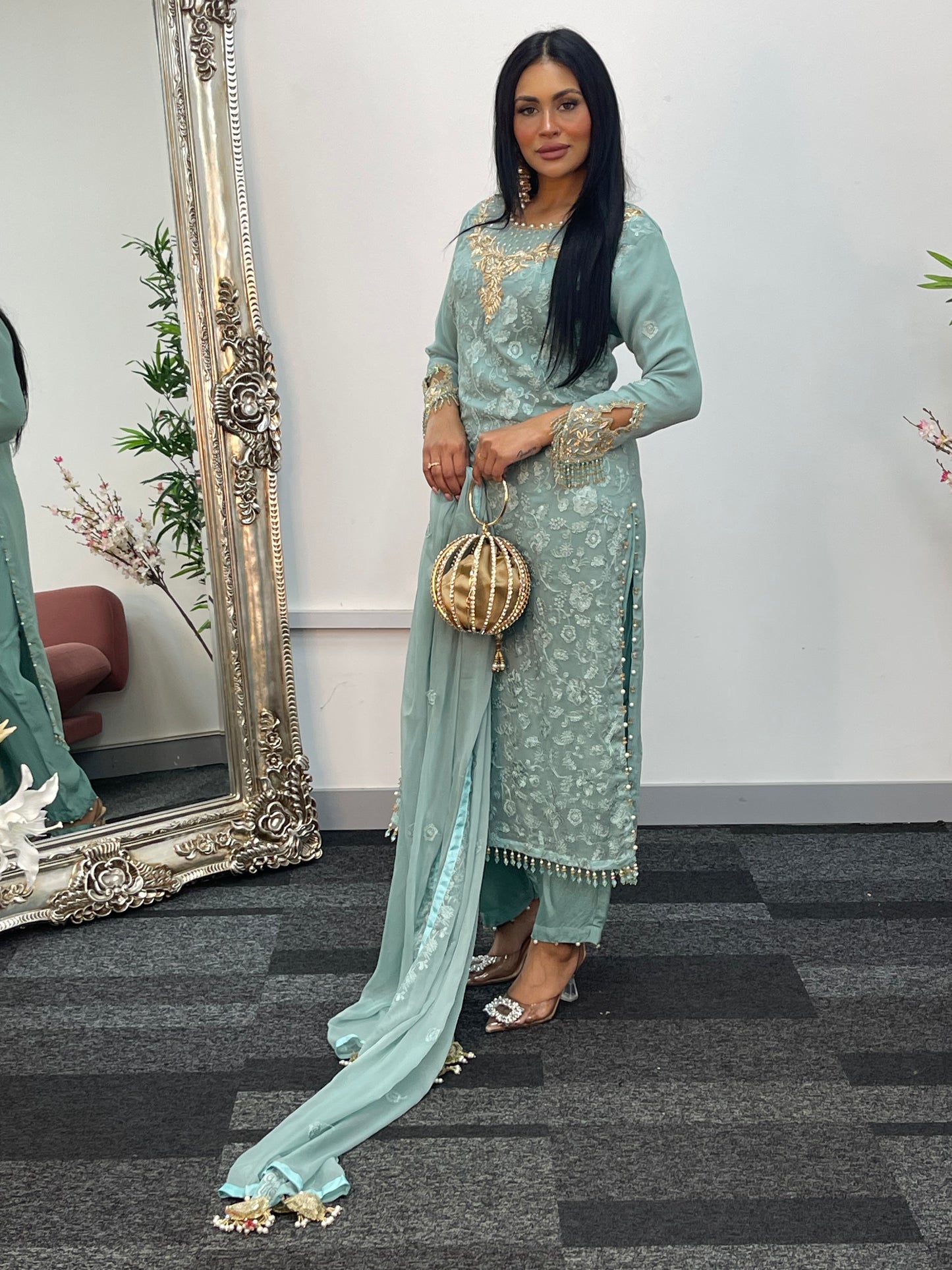 Fana - powder blue - H