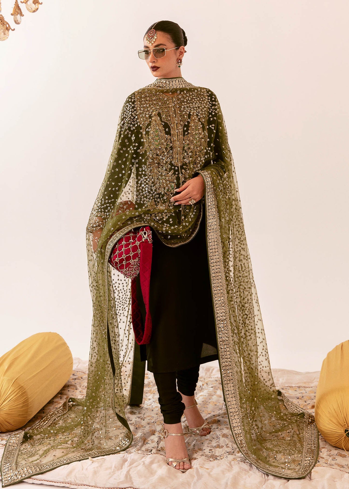 Darya - Black & Green