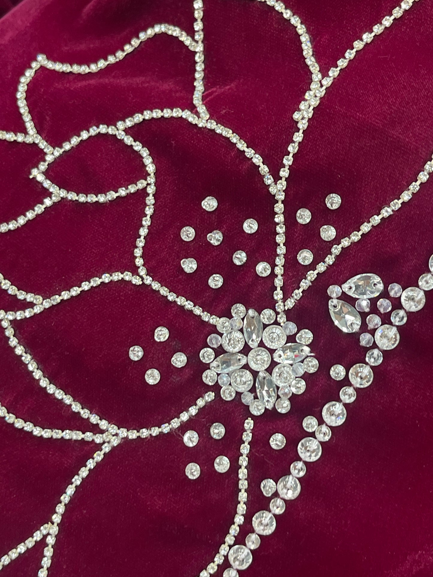 Lulu Pink | Hot Magenta Velvet | party wear dresses uk