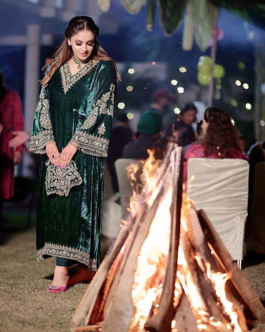 Jalwa - Velvet - Green