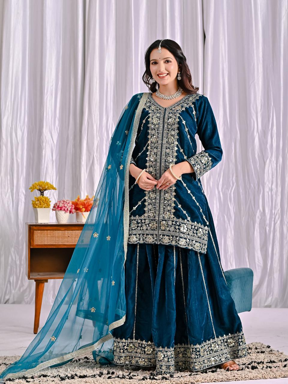 Wafa - Velvet sharara