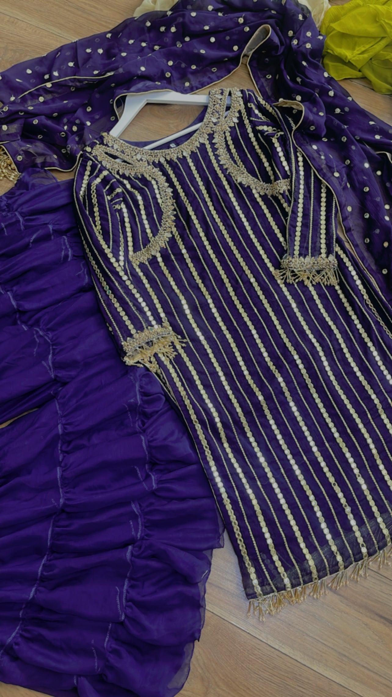 Farshi Garara Navy - Farshee - J