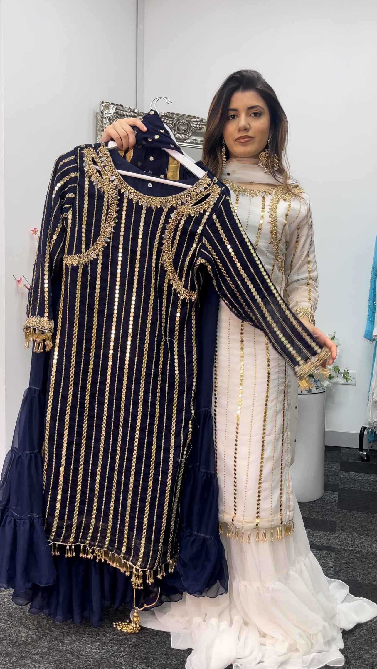 Farshi Garara Navy - Farshee - J