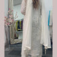 Pearl Crush Twist - White 3D Cutdana - Nikkah Outfit -
