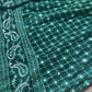 Green Chikankaari Maxi - Long Dress