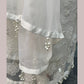 Pearl Crush - 3D Cutdana Net - White Party Outfit - Nikkah-